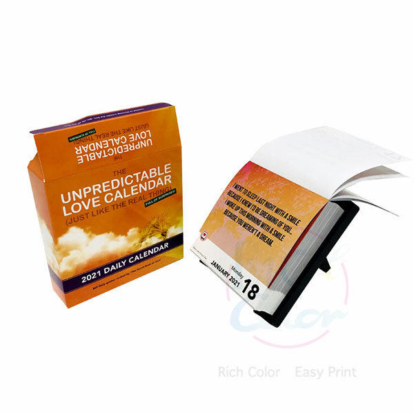 Co sprawia, że ​​druk kalendarza z możliwością odrywania na 365 dni, strona po dniu, jest mądrym wyborem dla firm?