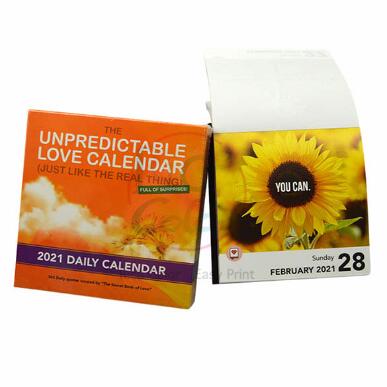 Dlaczego profesjonalne drukowanie upiększa Twój codzienny kalendarz „Strona na Dzień”.